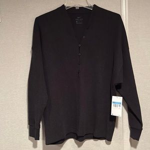 NIKE Yoga Womens Waffle Pullover